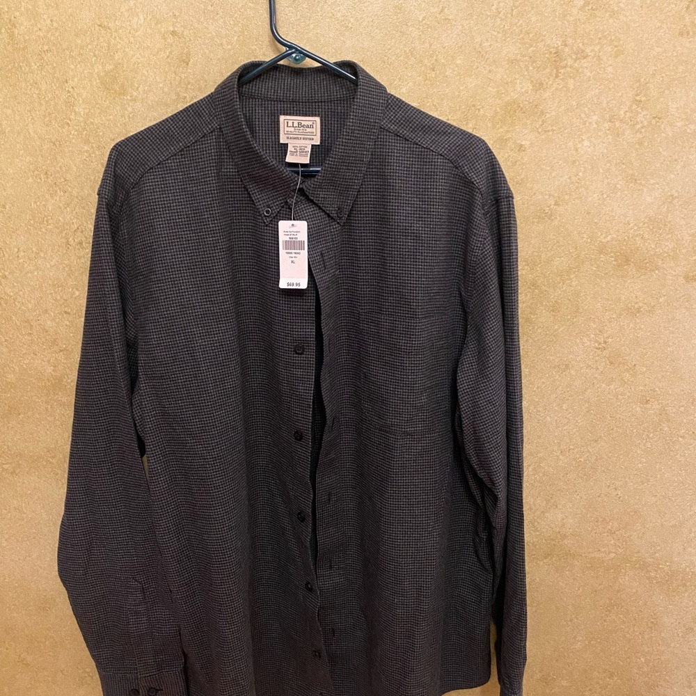 LL Bean XL button up shirt